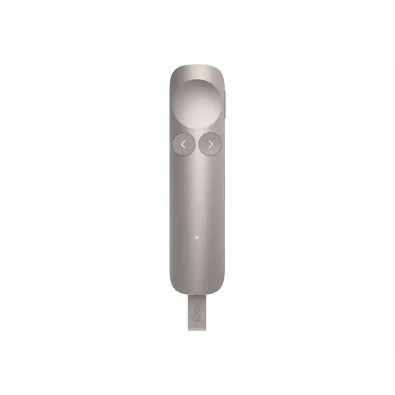 Logitech Spotlight 2 prezentācijas tālvadības pults - smilšu krāsā