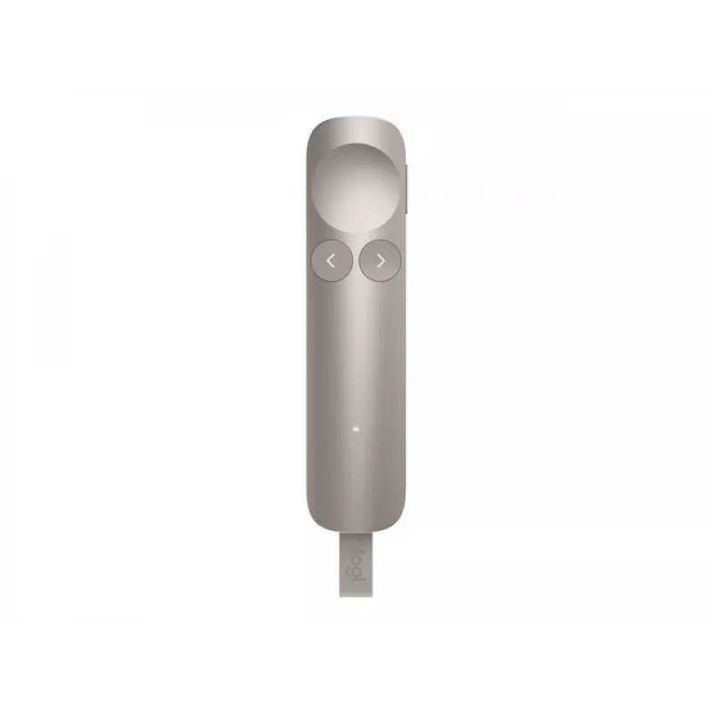 Logitech Spotlight 2 prezentācijas tālvadības pults - smilšu krāsā