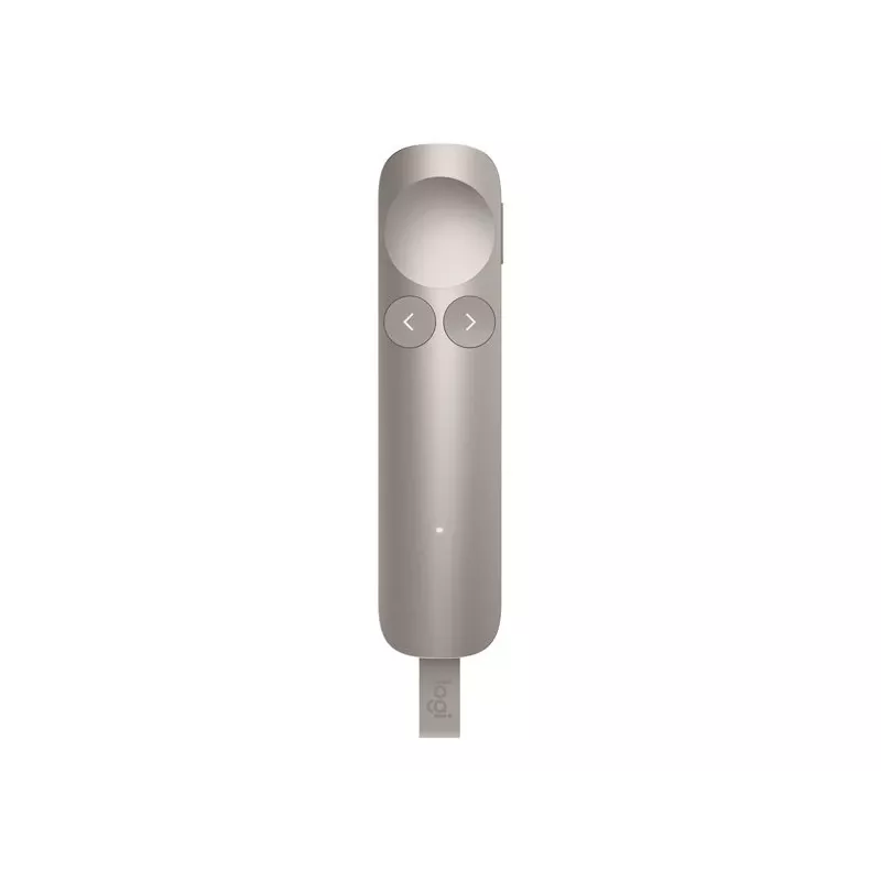 Logitech Spotlight 2 prezentācijas tālvadības pults - smilšu krāsā