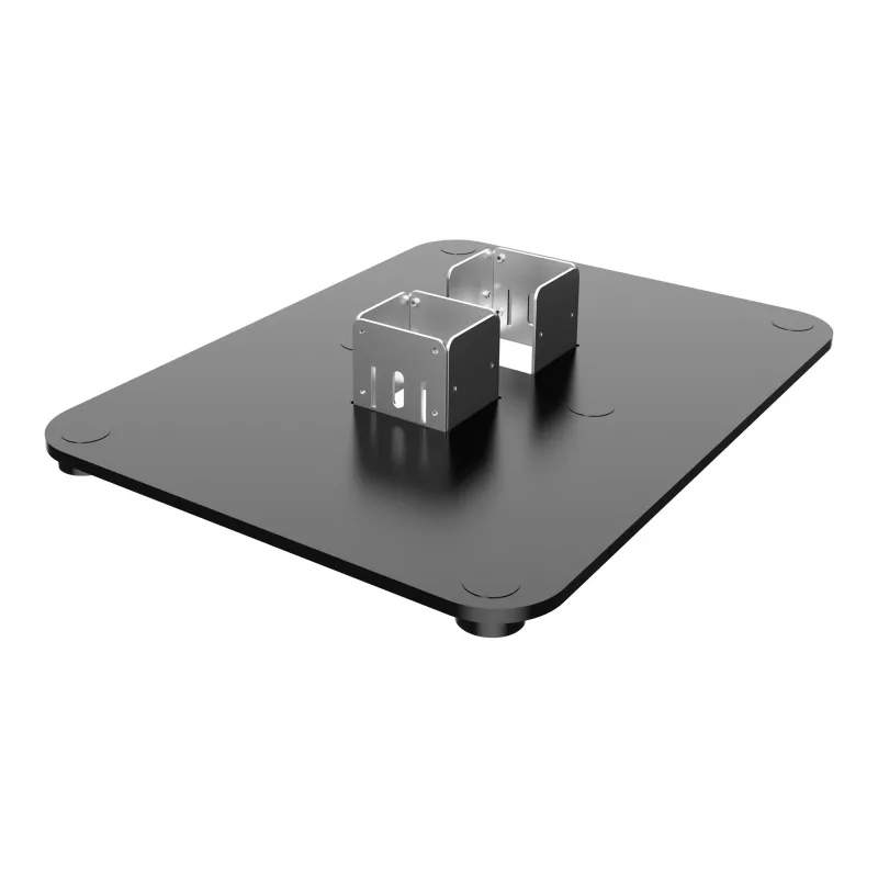 Elo Touch Solutions Elo Wallaby Pro Self-Service Double Base - Montāžas komponents (Pamatnes plāksne) - Melns/Sudrabs