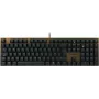 CHERRY KC 200 MX vadu mehāniskā tastatūra USB QWERTY UK Melns/Bronza CHERRY MX2A Brown