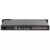 APC KVM1116R KVM Switch - 1 lokālais lietotājs, 16 porti, VGA, USB, 1U statīva montāža