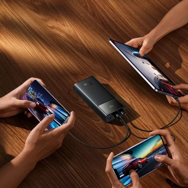 Baseus EnerFill FP41 30000 mAh 22.5W Power Bank Melns