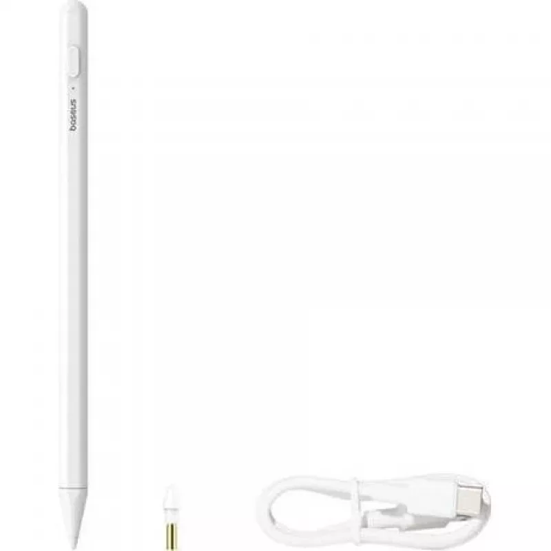Baseus Smooth Writing 2 Stylus Lite ar LED indikatoru (Balts)