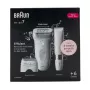 Braun Silk-épil 7 7-441 Epilators - Sudrabs/Balts - 40 pincetes - MicroGrip - 0,5 mm - Uzlādējams - Iebūvēts akumulators