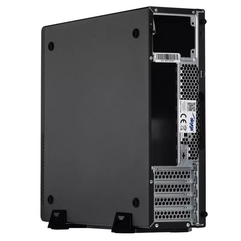 Akyga AK-502-02BK Midi Tower datora korpuss melns