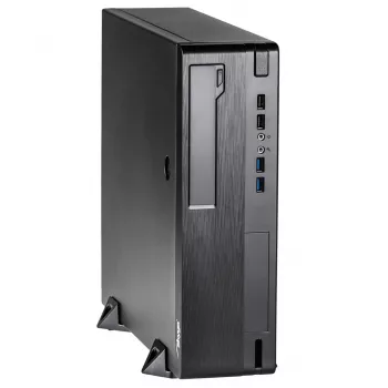 Akyga AK-502-02BK Midi Tower datora korpuss melns