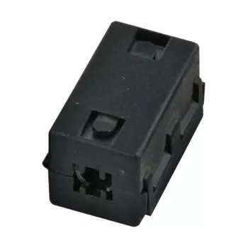 EFB Elektronik Ferīta gredzenveida serde 6,5 mm melna kvadrātveida