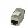 Synergy21 Keystone modulis RJ45 CAT6A 500MHz Slim-line ar kabeļa skavu