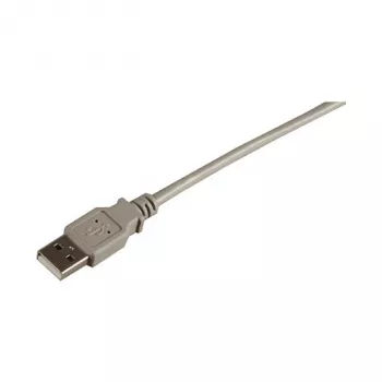 EFB-Elektronik USB 2.0 kabelis A-A, vīriešu-vīriešu, 1,0 m, pelēks, Classic