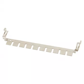 EFB-Elektronik Zemējuma sliede 2/10 19 collu statīva potenciāla izlīdzināšanai, varš, 482,6 mm