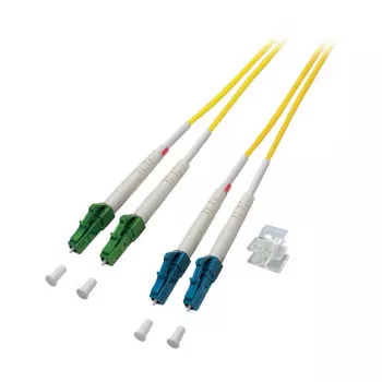EFB Duplex Patchkabel LC/APC-LC OS2 G652D 1m LSZH 2mm dzeltens