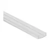 Synergy 21 LED U-Profils ALU001-R PMMA Caurspīdīgs Difuzors/Pārsegs + ALU002-R, ALU003, ALU004, ALU007-R, ALU021, ALU024, ALU084, Plastmasas Pārsegs