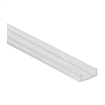 Synergy 21 LED U-Profils ALU001-R PMMA Caurspīdīgs Difuzors/Pārsegs + ALU002-R, ALU003, ALU004, ALU007-R, ALU021, ALU024, ALU084, Plastmasas Pārsegs