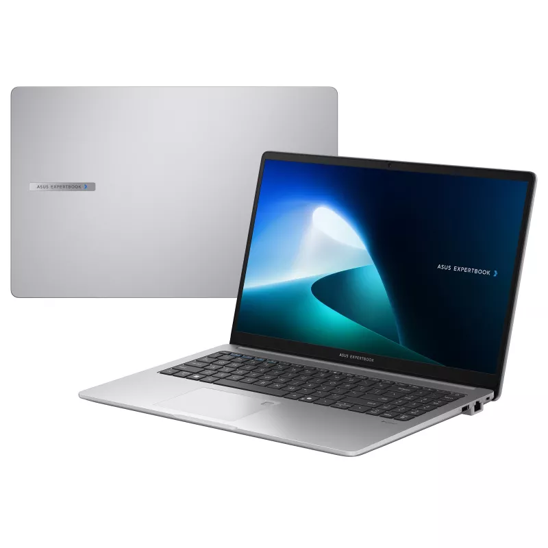 ASUS ExpertBook P1 P1503CVA-S72115 biznesa portatīvais dators, Intel Core 7 240H, 15,6 collu Full HD, 16GB DDR5, 512GB SSD, vācu QWERTZ tastatūra