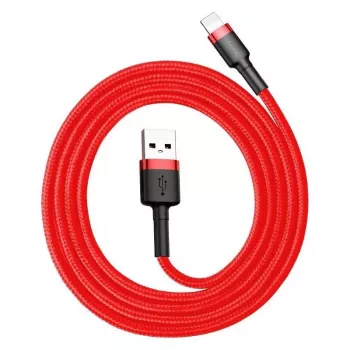 Baseus CALKLF-C09 USB-A uz Lightning kabelis 2 m Sarkans