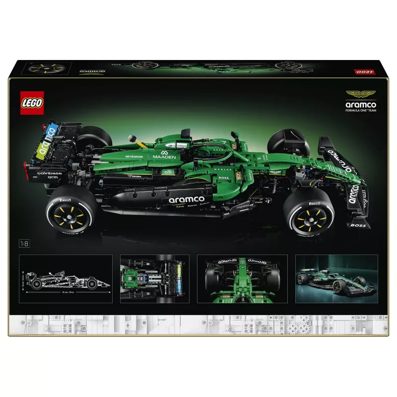 LEGO Technic Aston Martin Aramco AMR25 F1 Car 42240