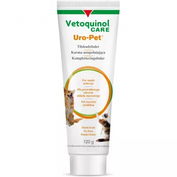Vetoquinol Uro-Pet Urīnu paskābinoša pasta suņiem un kaķiem 120g