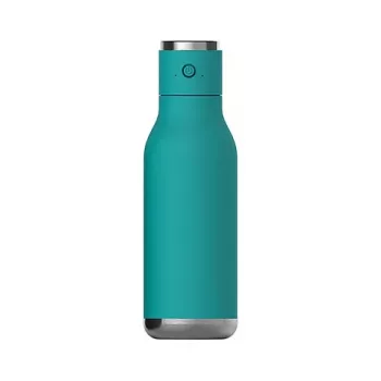 Asobu Wireless Beat izolēta nerūsējošā tērauda pudele ar Bluetooth skaļruni, 500 ml, akvamarīns