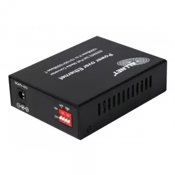 ALLNET PoE Media Converter 10/100/1000Base-T uz 1000Base-SX/LX SFP Mini-GBIC, Single/Multi-Mode, 15.4W/30W PoE, ALL-MC202P-SFP1-PoE