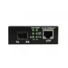 ALLNET PoE Media Converter 10/100/1000Base-T uz 1000Base-SX/LX SFP Mini-GBIC, Single/Multi-Mode, 15.4W/30W PoE, ALL-MC202P-SFP1-PoE