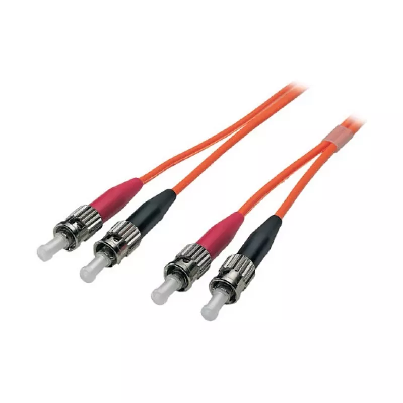 EFB Elektronik ECOFIBER Duplex Patch Cable ST-ST OM1 2m LSZH 3mm Orange