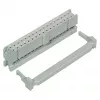 EFB-Elektronik 64-Pin Pin Header Connector, 2.54 mm Pitch, Dual Row, Grey, Through-Hole
