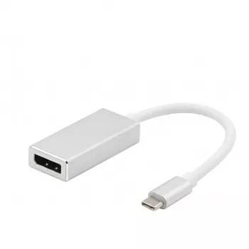 VALUE USB3.2 Gen2 Display Adapter USB-C uz DisplayPort 4K60Hz Alumīnijs