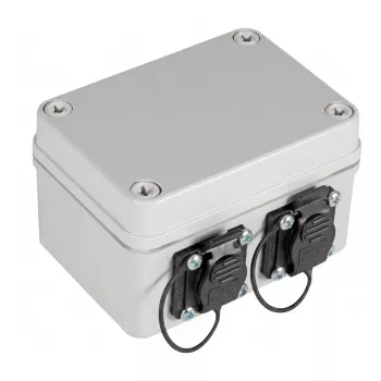 EFB Elektronik NWSZ 53730.1V2 IP67 Housing with 2xRJ45 Ports Cat.6A and 2xM16 Cable Glands