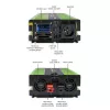 Qoltec Monolith Strāvas adapteris/invertors Auto 2000 W Green