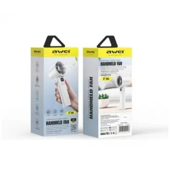 AWEI F36 Mini Ventilators 2200mAh Balts