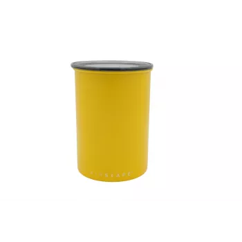 Airscape® Nerūsējošā tērauda aromāta tvertne vidēja, matēti dzeltena