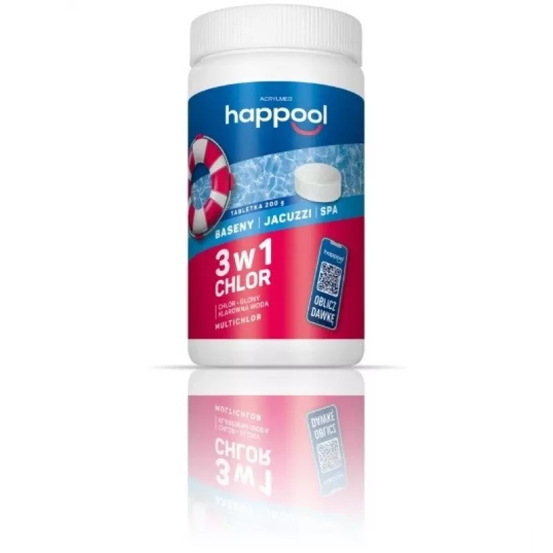 Acrylmed MULTICHLOR Multifunkcionālās hlora tabletes 20 g - 1 kg