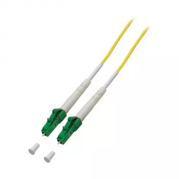 EFB Elektronik Simplex Fiberoptikas savienotājkabelis LC/APC-LC/APC G.657.A2 20 m 2,0 mm Dzeltens 9/125 µm OS2