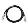 BlueOptics Networks 10313 saderīgs BlueLAN DAC QSFP+ 40GBASE-CR4 pasīvais tiešās pievienošanas kabelis, 3m (10313-BL)