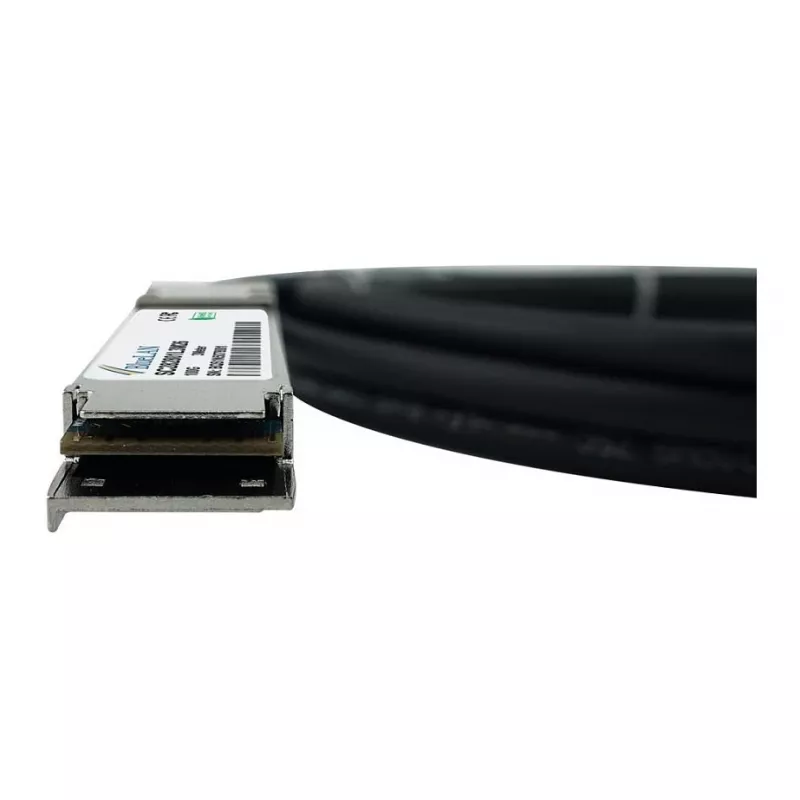 BLUELAN 10413-BL saderīgs Extreme Networks QSFP28 tiešās pievienošanas kabelis, 100GBASE-CR4, Infiniband EDR, 26AWG, 3m