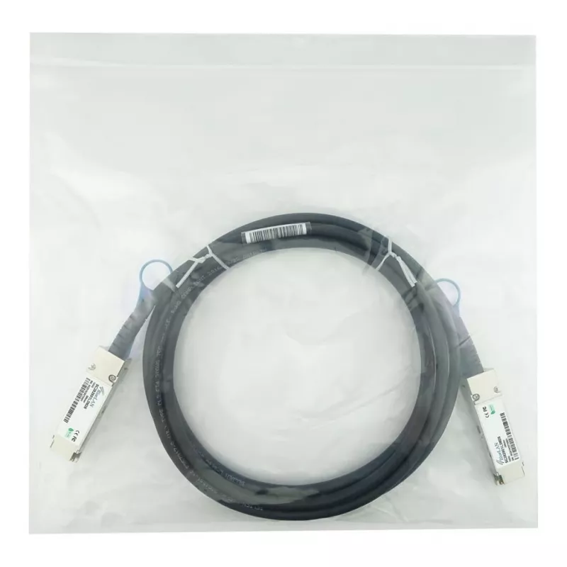 BLUELAN 10413-BL saderīgs Extreme Networks QSFP28 tiešās pievienošanas kabelis, 100GBASE-CR4, Infiniband EDR, 26AWG, 3m