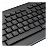 Targus AKM610FR Bezvadu tastatūras un peles komplekts - pilna izmēra - AZERTY - franču izkārtojums - melns
