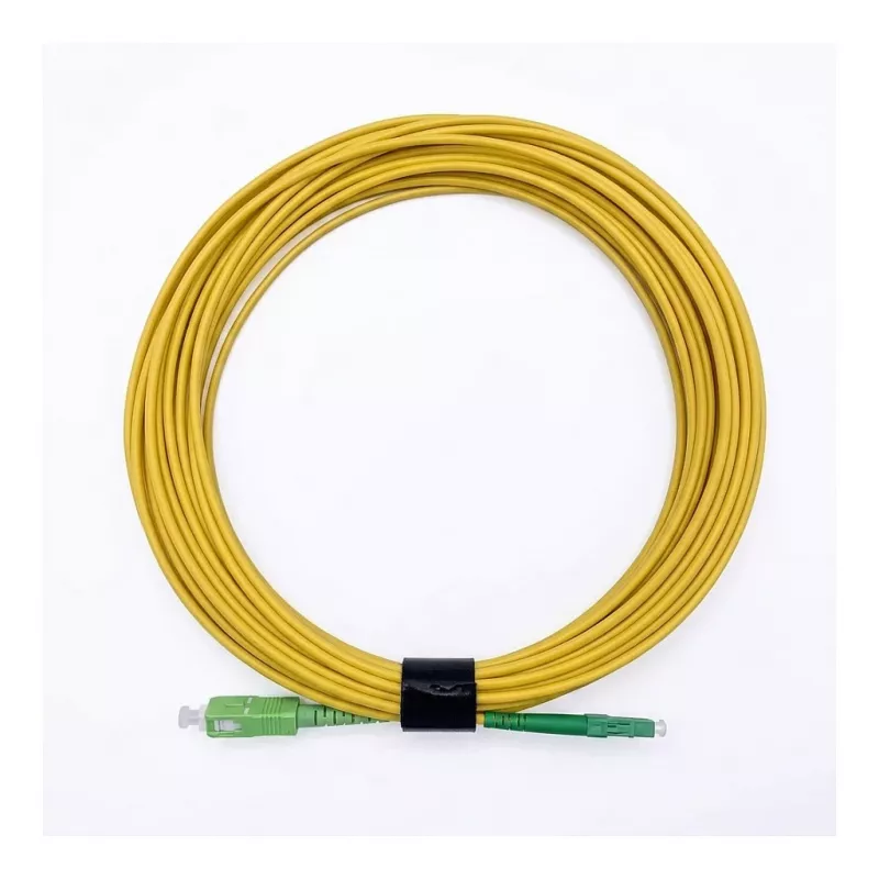 EFB Simplex Patchkabel SC/APC-SC/APC OS2 G657A2 5m LSZH 3mm dzeltens