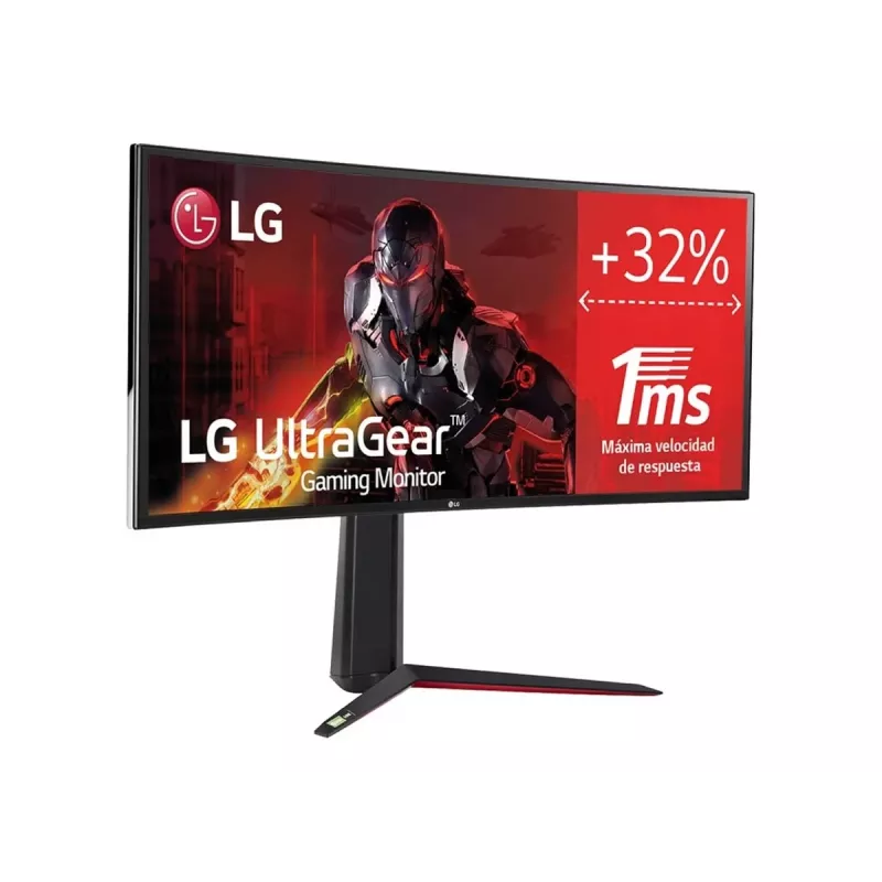 LG UltraGear 34GN850P-B 34 collu Nano IPS spēļu monitors, UWQHD, 160Hz, 1ms, saderīgs ar G-Sync, FreeSync Premium, DisplayHDR 400
