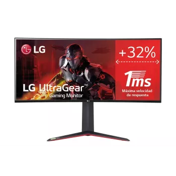 LG UltraGear 34GN850P-B 34 collu Nano IPS spēļu monitors, UWQHD, 160Hz, 1ms, saderīgs ar G-Sync, FreeSync Premium, DisplayHDR 400