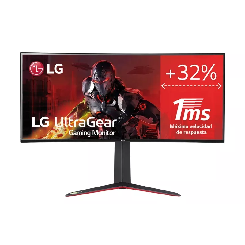 LG UltraGear 34GN850P-B 34 collu Nano IPS spēļu monitors, UWQHD, 160Hz, 1ms, saderīgs ar G-Sync, FreeSync Premium, DisplayHDR 400