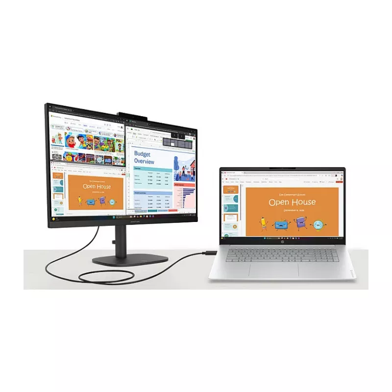 HP OmniBook 3 17-dk0131ng 17.3 inch FHD IPS klēpjdators, Intel Core 3 100U, 8GB RAM, 512GB SSD, Windows 11