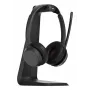 EPOS IMPACT 1000 MS UC ANC WL USB-C+A Stand On-Ear Bluetooth Headset ar uzlādes staciju CH 40 un USB-C BT dongli BTD 900c