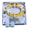 EFB Elektronik FTTH kaste 4 SC-S vai LC-D savienotājiem 80x80 ar kabeļvadību, saraušanās versija