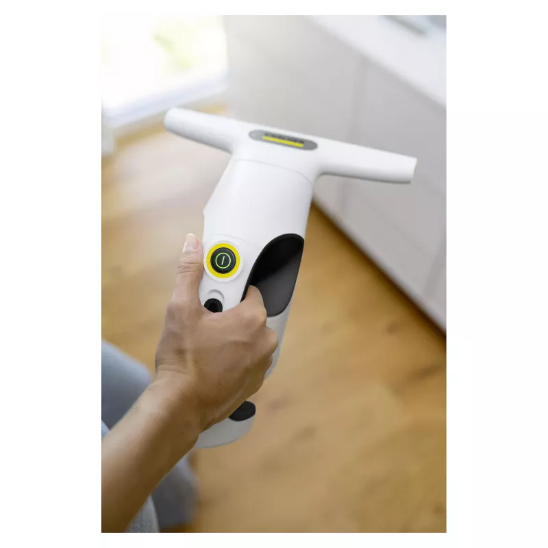 Kärcher WV 1 Compact Care Logu tīrītājs, litija-jonu, 25 min darbības laiks, 100 ml tvertne, dzeltens/melns