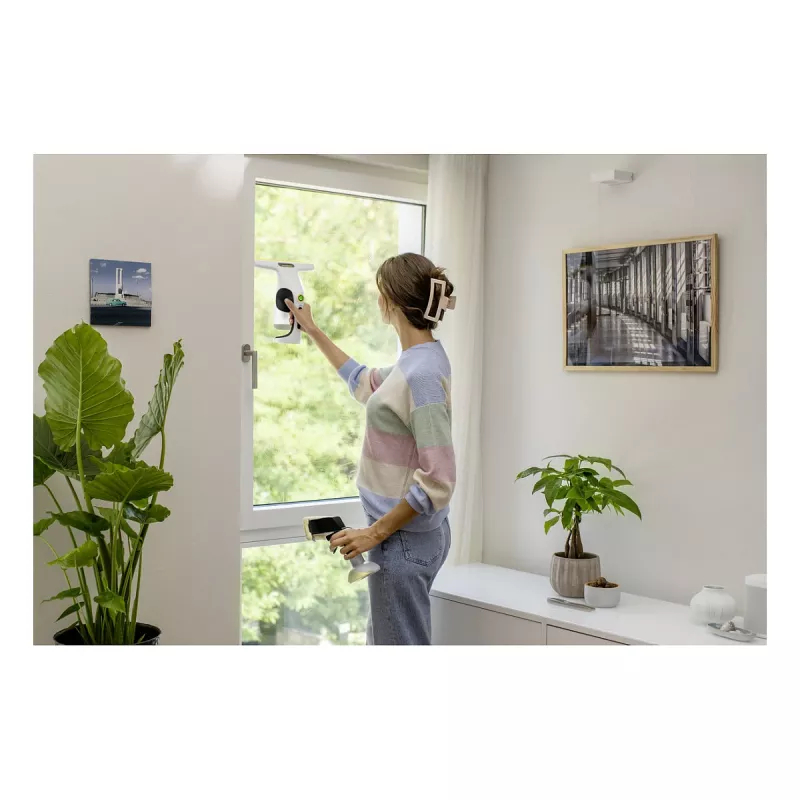 Kärcher WV 1 Compact Care Logu tīrītājs, litija-jonu, 25 min darbības laiks, 100 ml tvertne, dzeltens/melns
