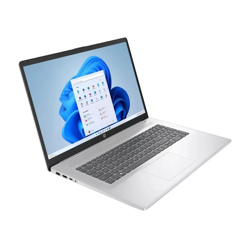 HP 17-CP3005DDX Laptop, 17.3 inch FHD Anti-Glare IPS, AMD Ryzen 5 7430U, 16GB DDR4, 512GB SSD, AMD Radeon Graphics, Windows 11 Home S Mode, Natural Silver