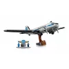 LEGO Icons 11378 Douglas DC-3 PAN AM Passenger Aircraft Building Set (2500 Pieces)