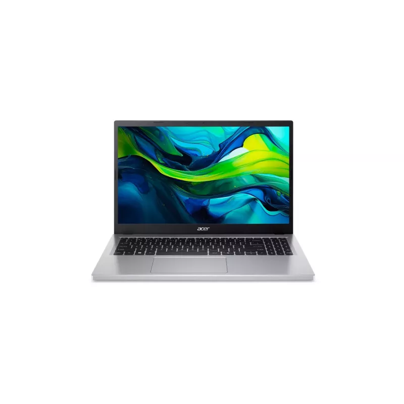 Acer Aspire Go 15 AG15-32P-39R2DX Laptop - Intel Core 3 N355, 15.6 inch FHD IPS, 8GB RAM, 128GB SSD + 256GB SSD, Windows 11 Home, Sudraba